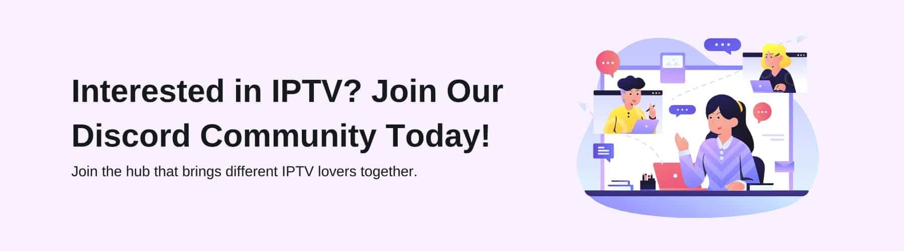 Join IPTV Community